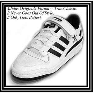 New Adidas Originals Men's Forum Low Athletic Shoes/Sneakers